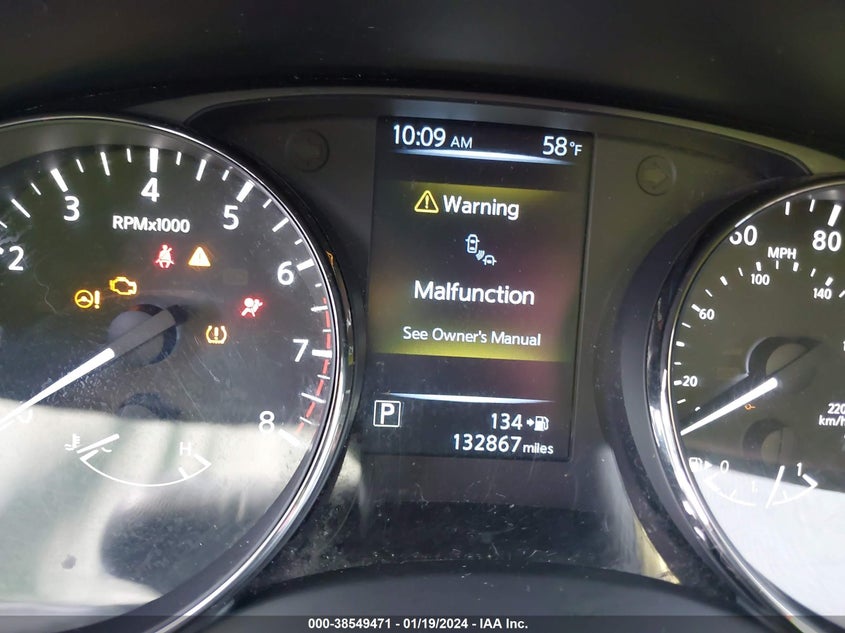 VIN KNMAT2MT7HP608449 2017 NISSAN ROGUE S/SV