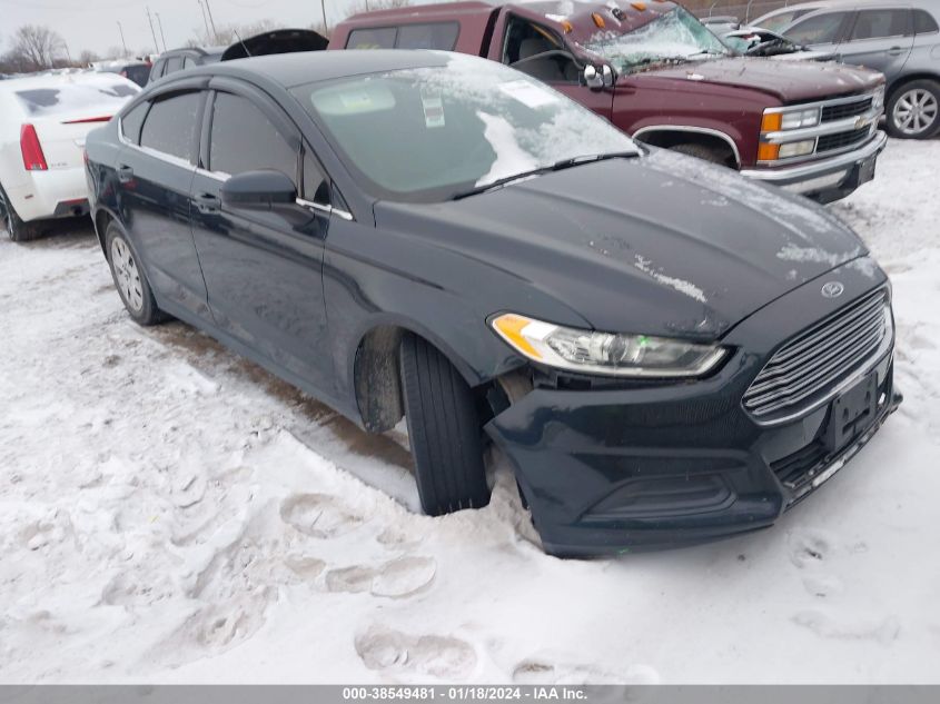 2014 FORD FUSION S - 3FA6P0G72ER108044