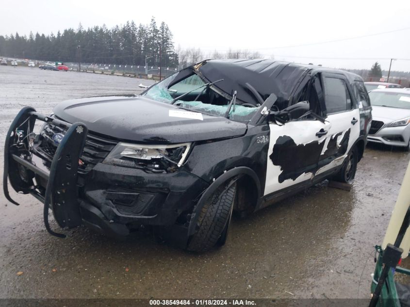 2016 FORD UTILITY POLICE INTERCEPTOR 1FM5K8AR6GGB74325