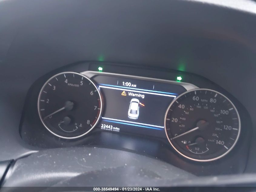 2022 NISSAN ALTIMA SV - 1N4BL4DV7NN341697