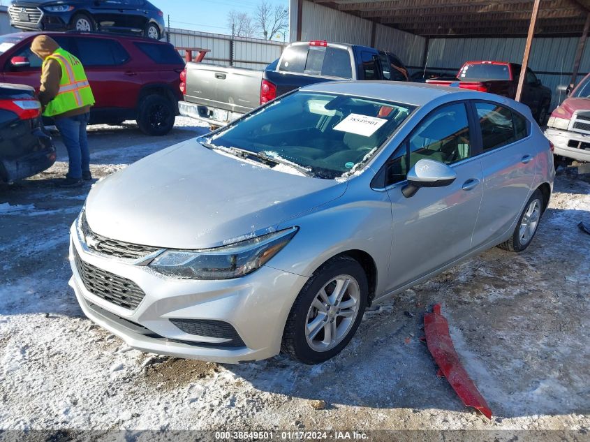2017 CHEVROLET CRUZE LT - 3G1BE6SM6HS508807