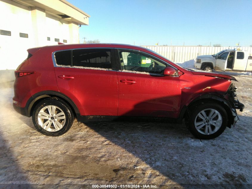 2017 KIA SPORTAGE LX - KNDPMCAC9H7064666