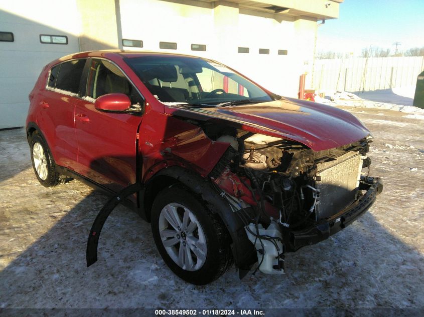 2017 KIA SPORTAGE LX - KNDPMCAC9H7064666