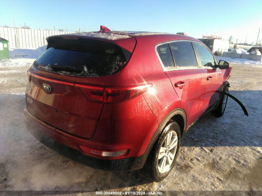 2017 KIA SPORTAGE LX - KNDPMCAC9H7064666