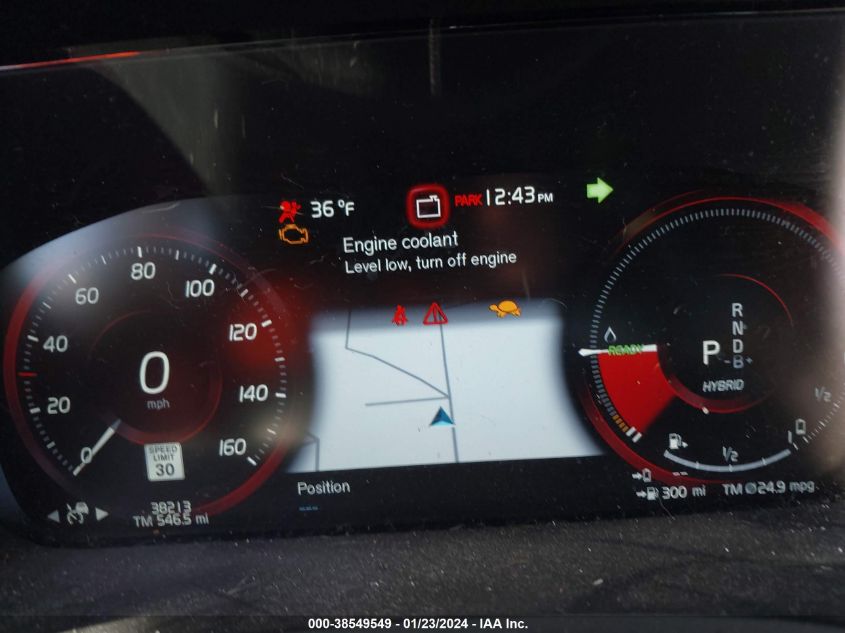2021 VOLVO XC90 RECHARGE PLUG-IN HYBRID T8 RECHARGE INSCRIPTION YV4BR0CL4M1723786