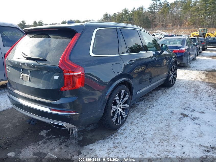 2021 VOLVO XC90 RECHARGE PLUG-IN HYBRID T8 RECHARGE INSCRIPTION YV4BR0CL4M1723786