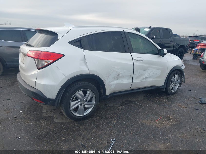 VIN 3CZRU5H58KM718334 2019 HONDA HR-V EX