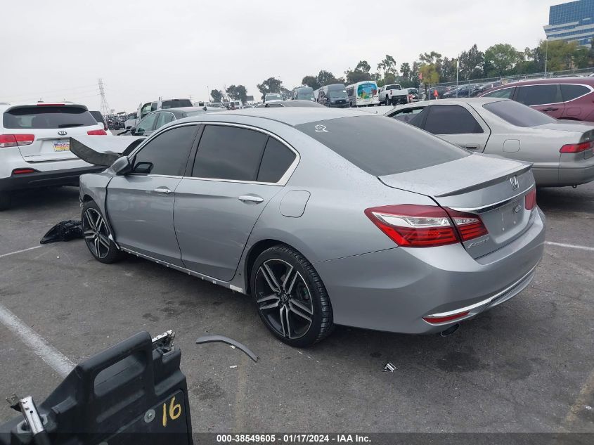 2016 HONDA ACCORD SPORT - 1HGCR2F54GA053209