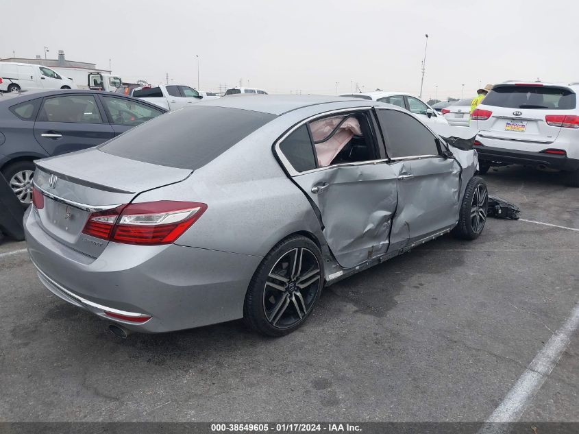 2016 HONDA ACCORD SPORT - 1HGCR2F54GA053209