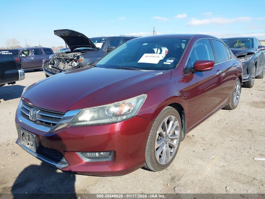 2014 HONDA ACCORD SPORT - 1HGCR2F55EA184405