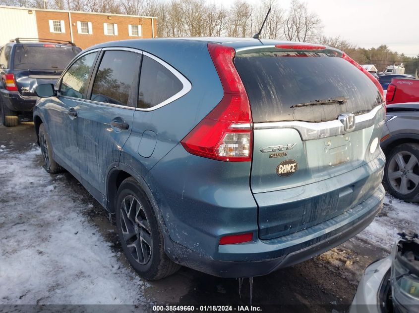2016 HONDA CR-V SE - 5J6RM4H44GL036304