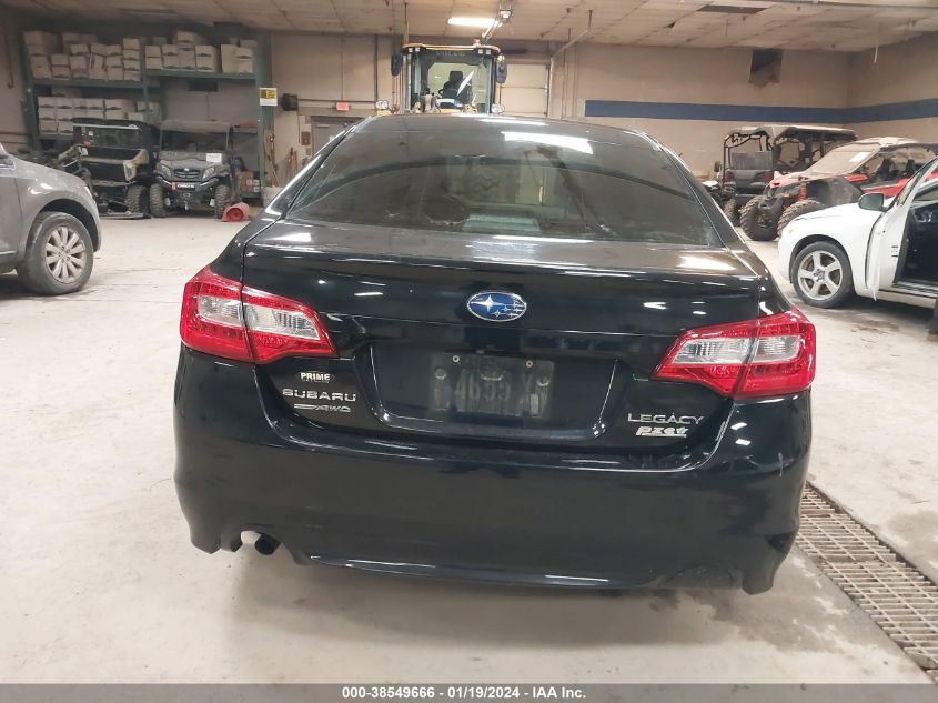 2016 SUBARU LEGACY 2.5I LIMITED - 4S3BNAN64G3041341