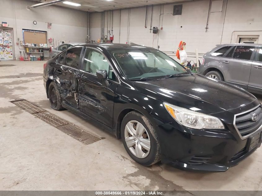 Lot #2539237994 2016 SUBARU LEGACY 2.5I salvage car