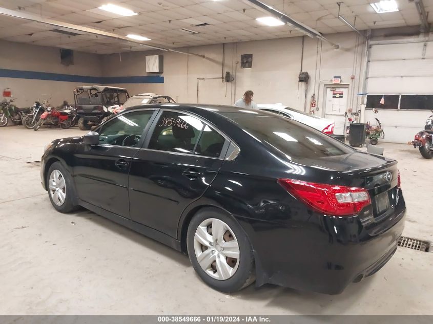 2016 SUBARU LEGACY 2.5I LIMITED - 4S3BNAN64G3041341