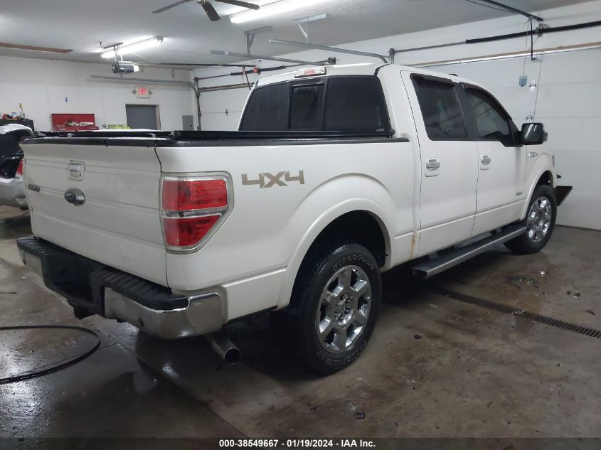2014 FORD F-150 LARIAT - 1FTFW1ET2EFC20293