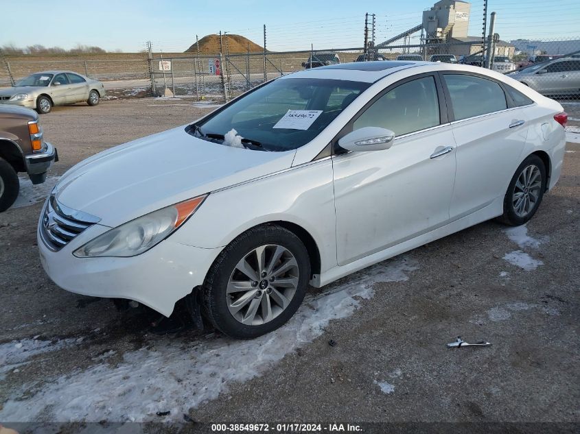 2014 HYUNDAI SONATA LIMITED - 5NPEC4AC1EH813578