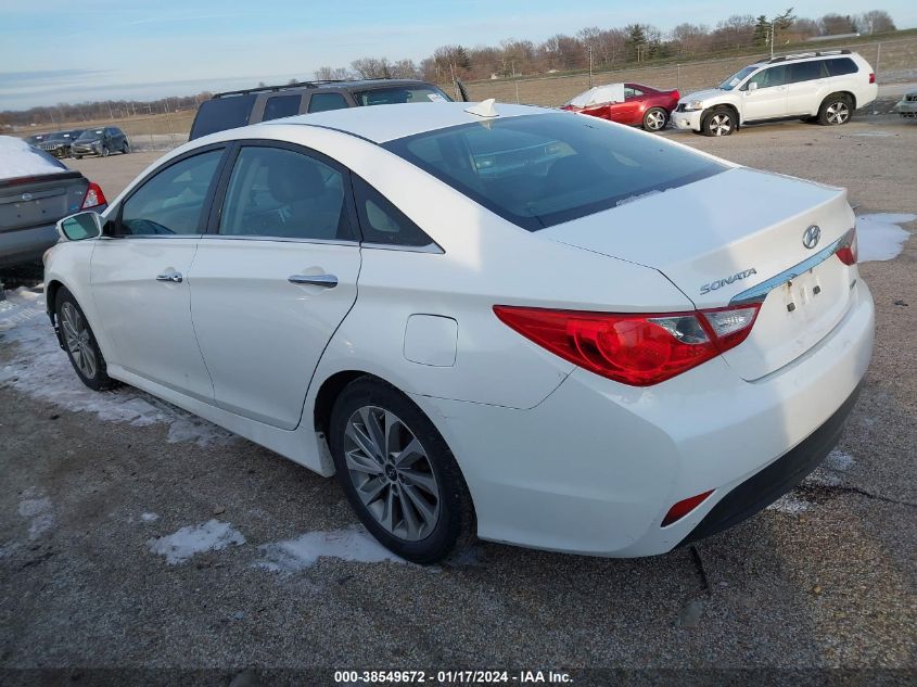 2014 HYUNDAI SONATA LIMITED - 5NPEC4AC1EH813578