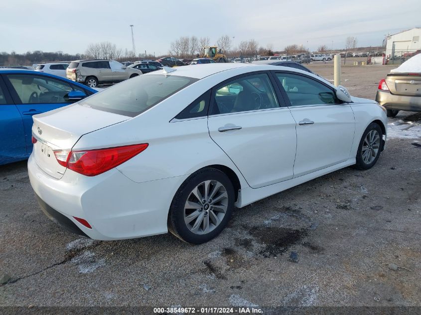 2014 HYUNDAI SONATA LIMITED - 5NPEC4AC1EH813578