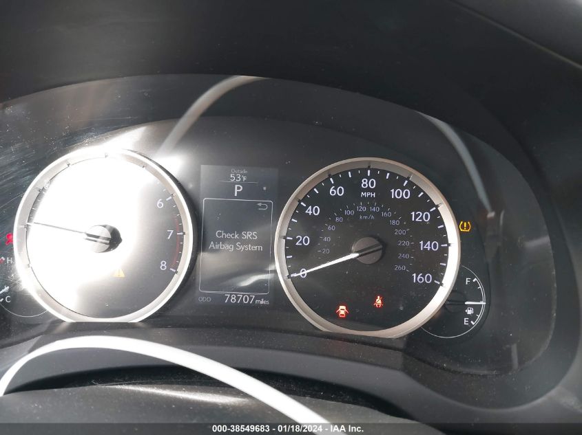 2014 LEXUS IS 250 - JTHBF1D28E5036827