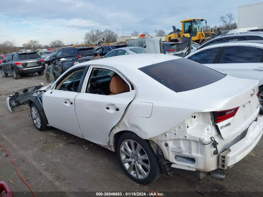 2014 LEXUS IS 250 - JTHBF1D28E5036827