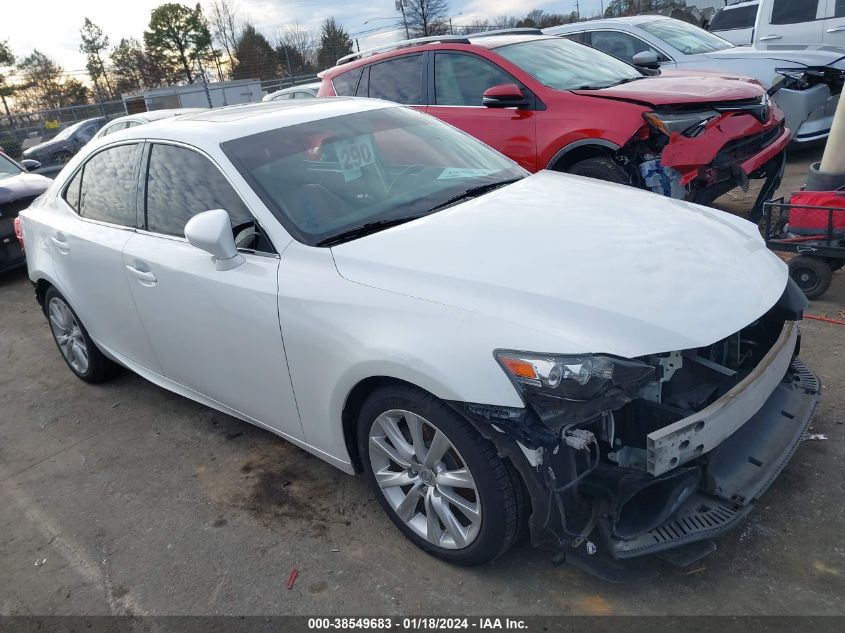 2014 LEXUS IS 250 - JTHBF1D28E5036827
