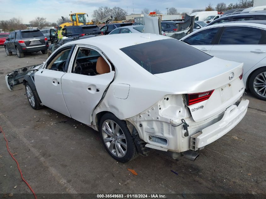 2014 LEXUS IS 250 - JTHBF1D28E5036827