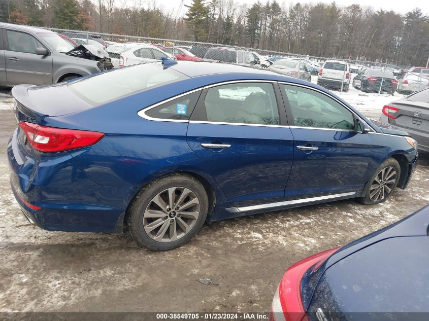 2017 HYUNDAI SONATA SPORT - 5NPE34AF2HH568207