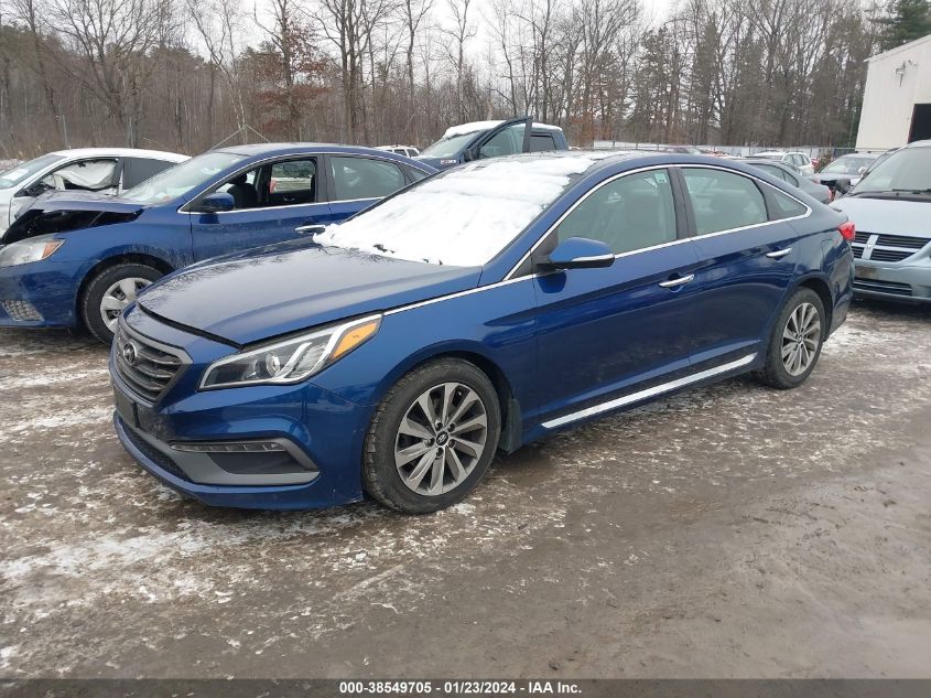 2017 HYUNDAI SONATA SPORT - 5NPE34AF2HH568207