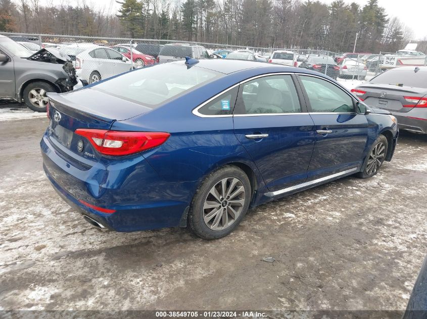 2017 HYUNDAI SONATA SPORT - 5NPE34AF2HH568207