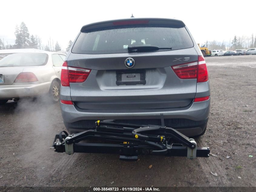 2016 BMW X3 XDRIVE28I - 5UXWX9C50G0D90661