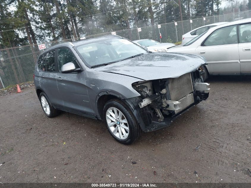 2016 BMW X3 XDRIVE28I - 5UXWX9C50G0D90661