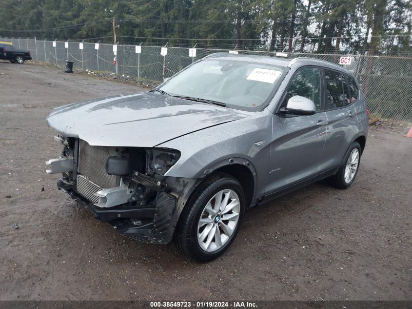 2016 BMW X3 XDRIVE28I - 5UXWX9C50G0D90661