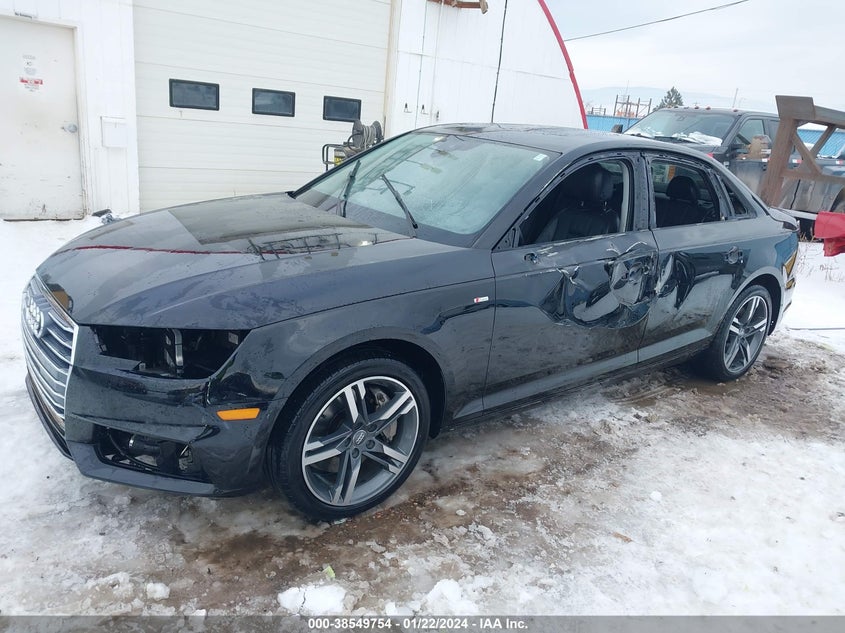VIN WAUENAF45HN009912 2017 AUDI A4 PREMIUM PLUS
