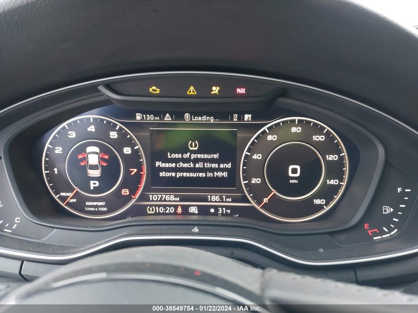 VIN WAUENAF45HN009912 2017 AUDI A4 PREMIUM PLUS