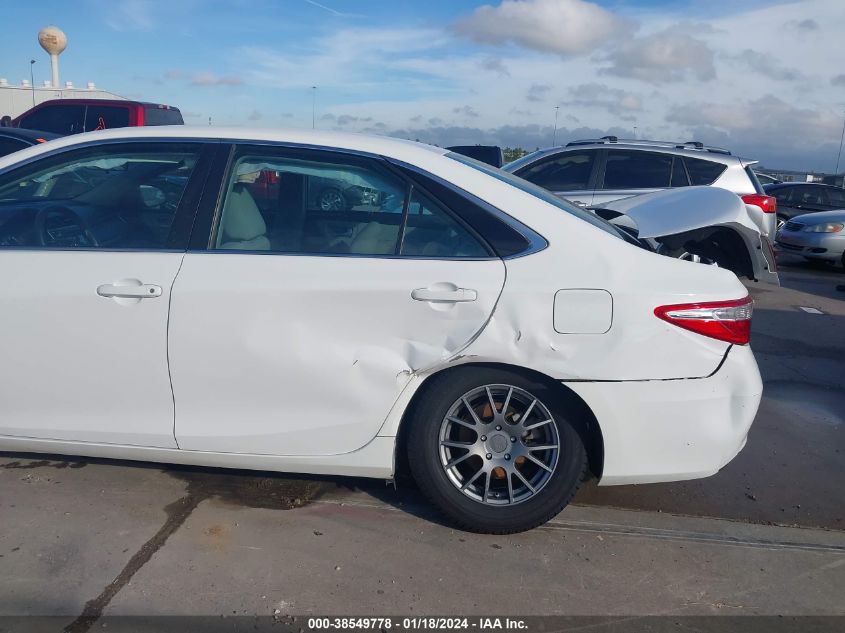 2015 TOYOTA CAMRY LE - 4T4BF1FK9FR493976