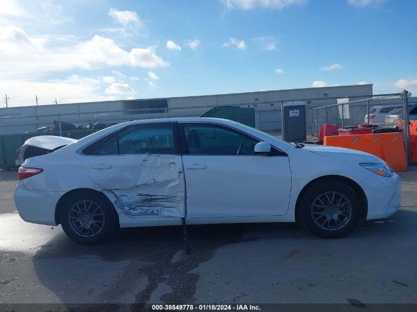 2015 TOYOTA CAMRY LE - 4T4BF1FK9FR493976