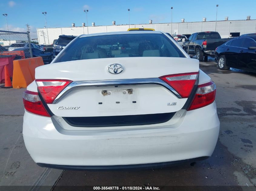 2015 TOYOTA CAMRY LE - 4T4BF1FK9FR493976
