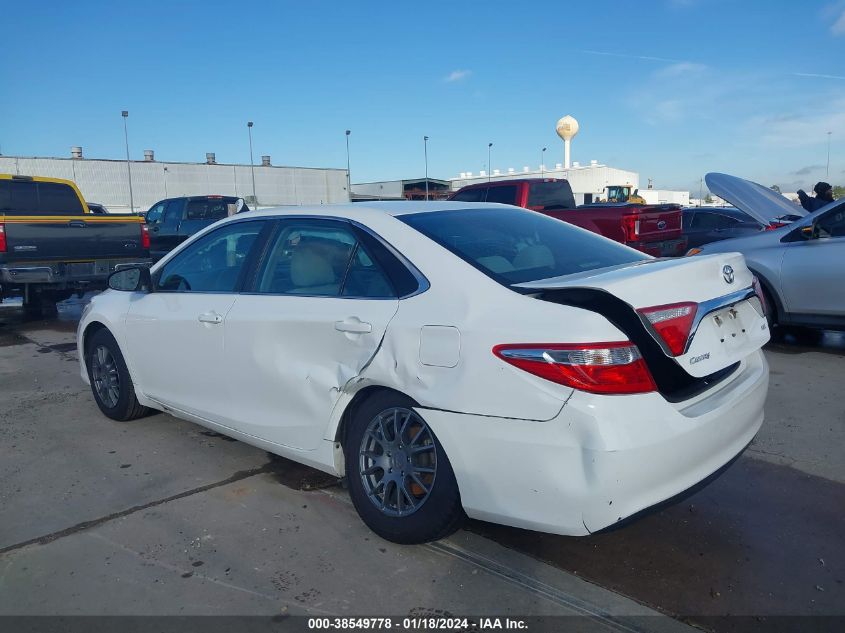 2015 TOYOTA CAMRY LE - 4T4BF1FK9FR493976