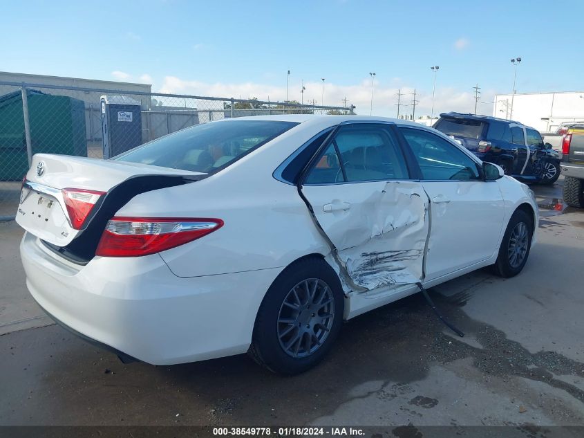 2015 TOYOTA CAMRY LE - 4T4BF1FK9FR493976