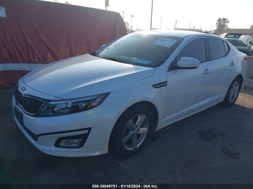 2015 KIA OPTIMA LX - KNAGM4A74F5665093
