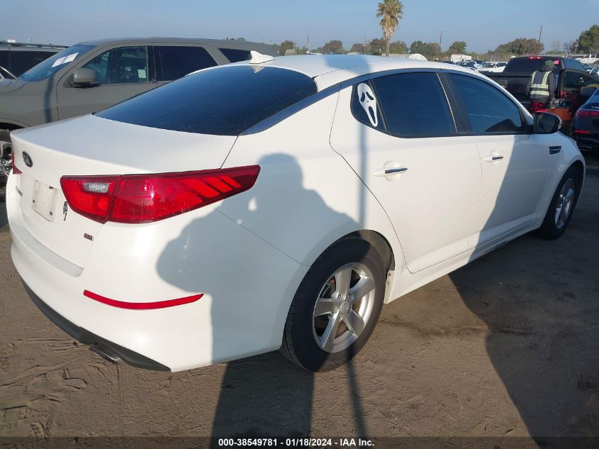 2015 KIA OPTIMA LX - KNAGM4A74F5665093