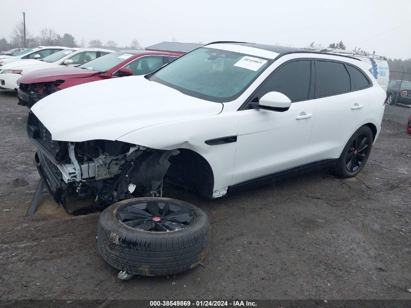 VIN SADCJ2EX2MA684551 2021 JAGUAR F-PACE S