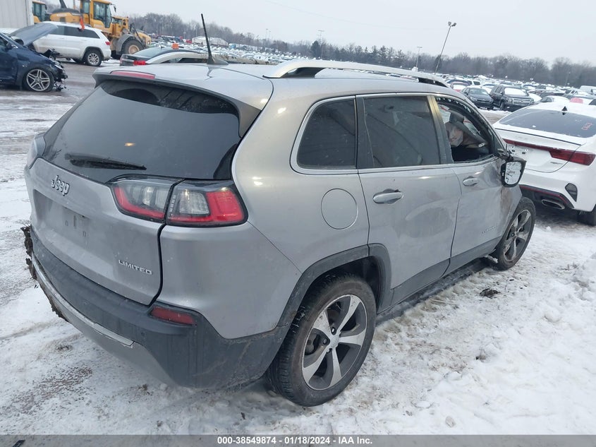 VIN 1C4PJLDB6LD614606 2020 JEEP CHEROKEE LIMITED FWD