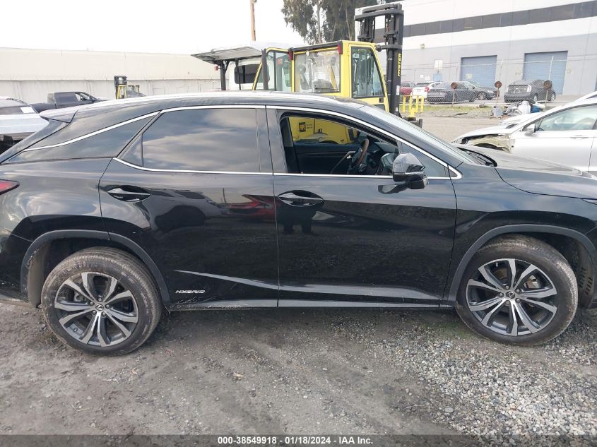 2021 LEXUS RX 450H - 2T2HGMDA8MC070085