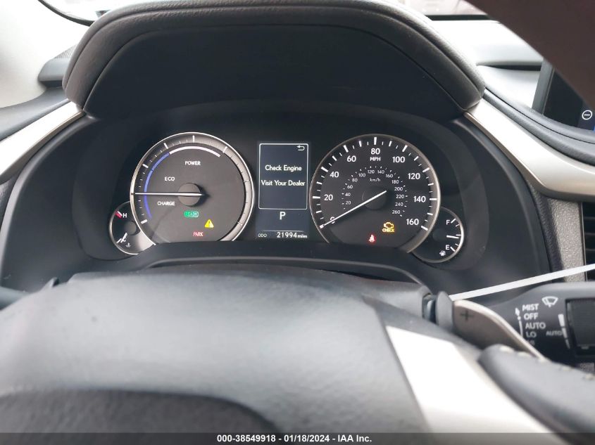 2021 LEXUS RX 450H - 2T2HGMDA8MC070085