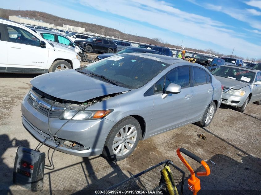 2HGFB2F84CH326351 | 2012 HONDA CIVIC