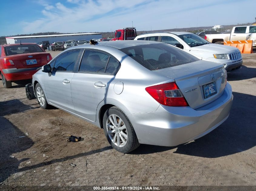 2HGFB2F84CH326351 | 2012 HONDA CIVIC