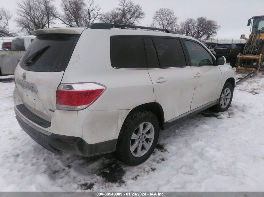 2013 TOYOTA HIGHLANDER SE V6 - 5TDBK3EH8DS177899