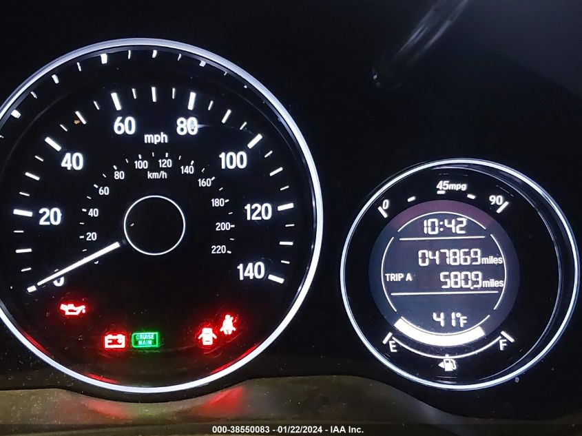 2019 HONDA HR-V LX - 3CZRU5H37KG701571
