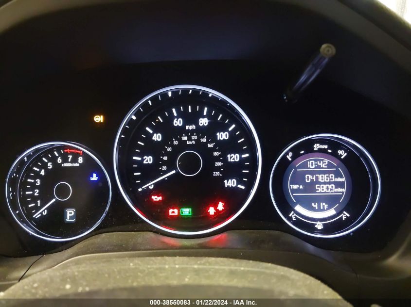 2019 HONDA HR-V LX - 3CZRU5H37KG701571